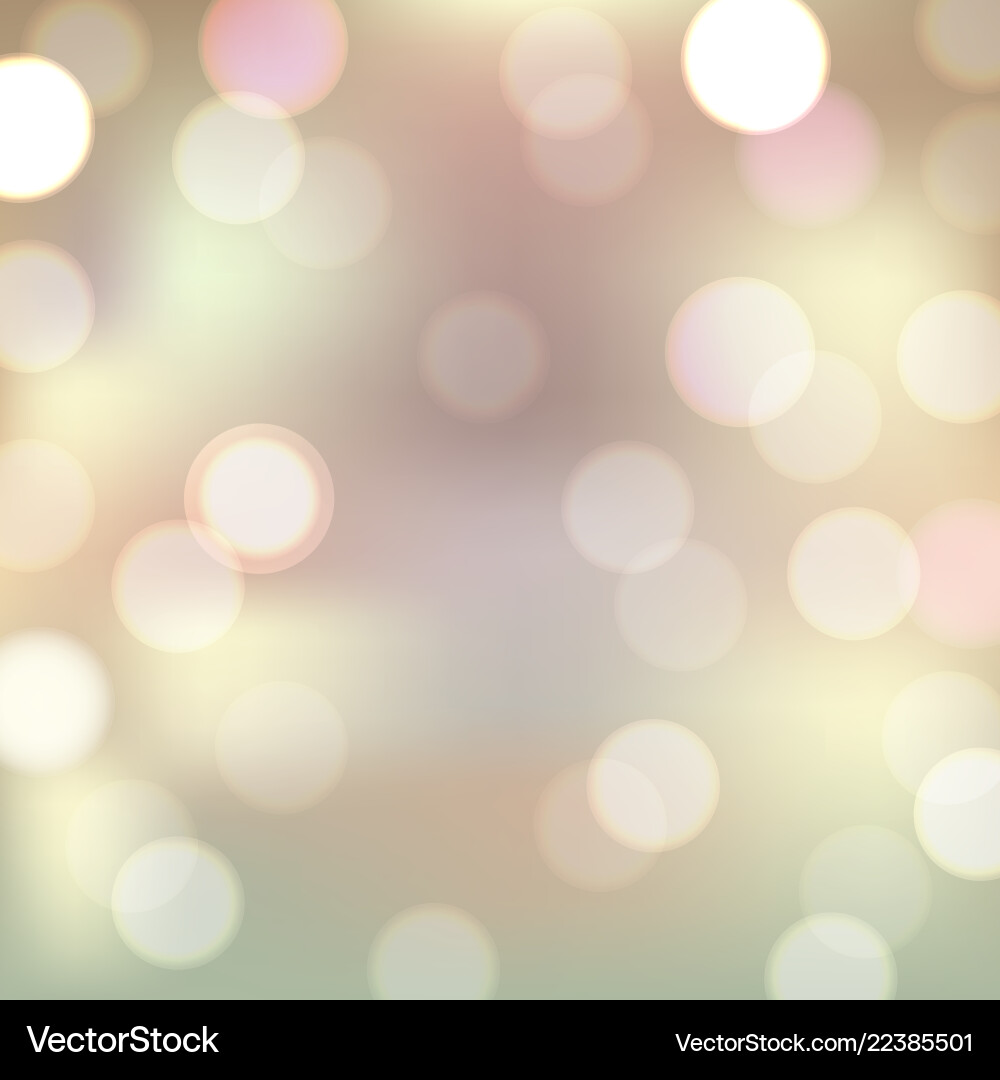 Bokeh Royalty Free Vector Image - VectorStock