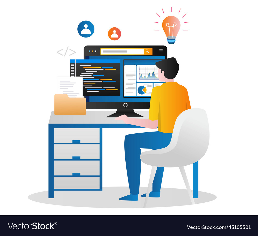 Man analysiert Programmiersprachendaten