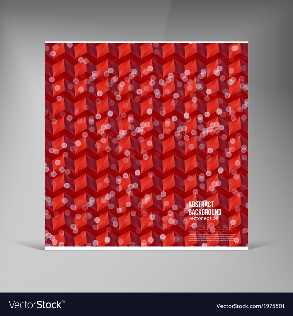 Triangle abstract background card shadow