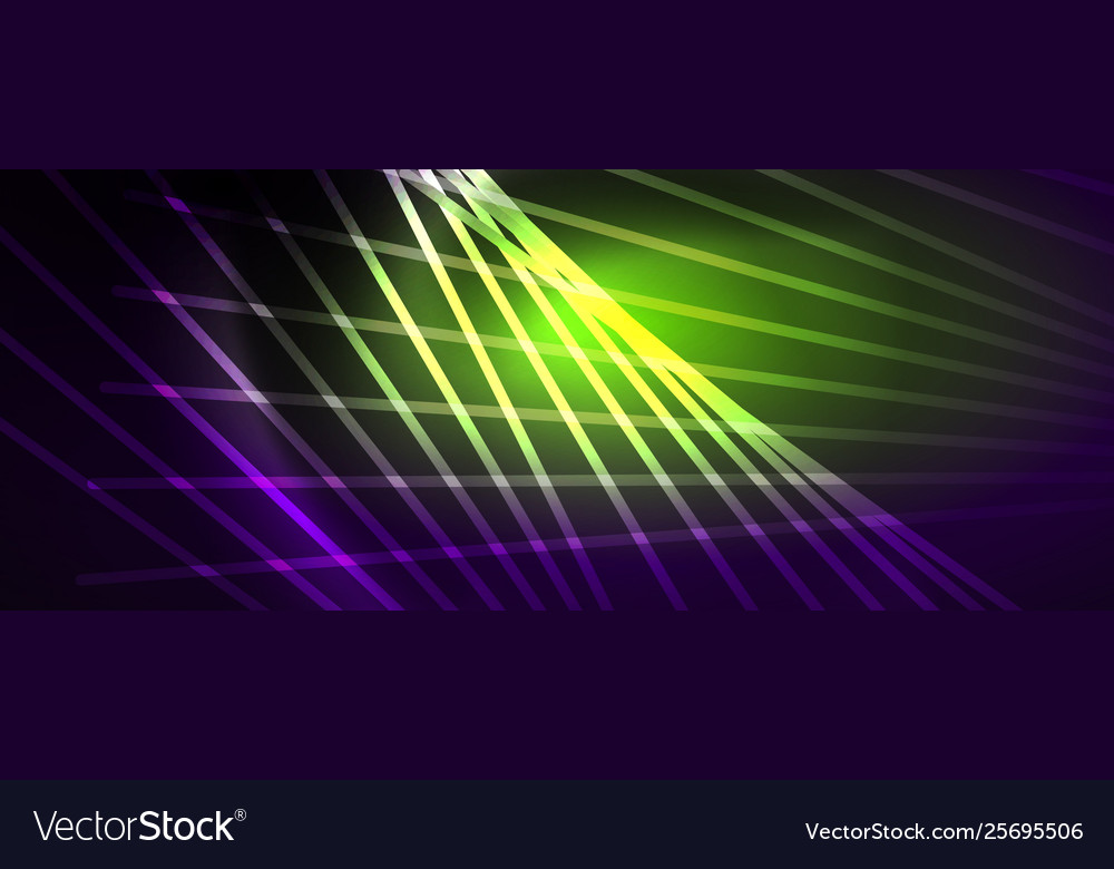 Color light with lines outer space background