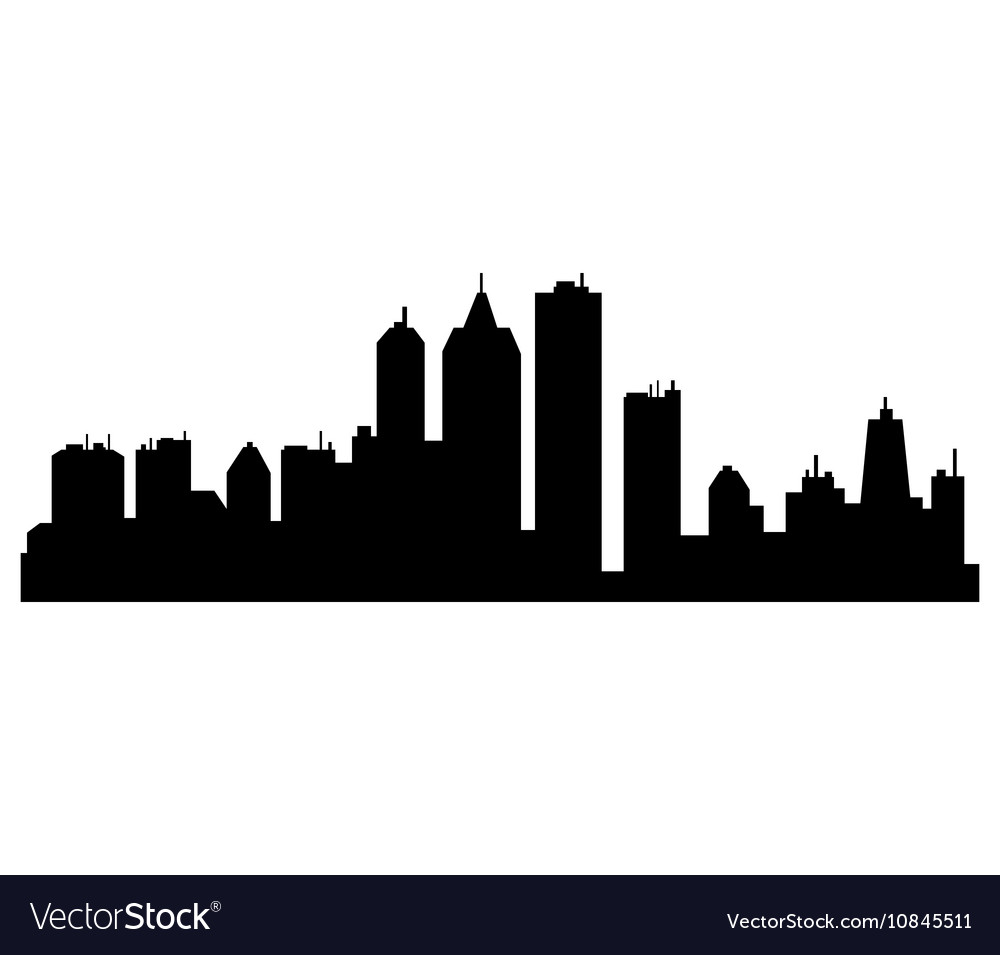 City skyline Royalty Free Vector Image - VectorStock