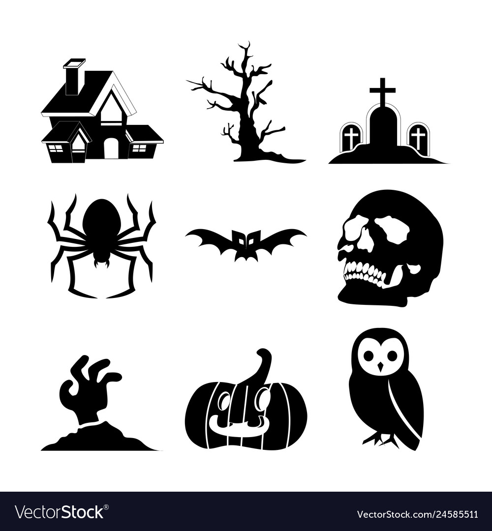 Halloween icon Royalty Free Vector Image - VectorStock