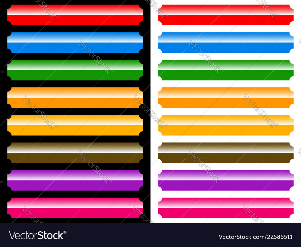 Plaque banner or button backgrounds with glossy vector image Plaque banner or button backgrounds with glossy