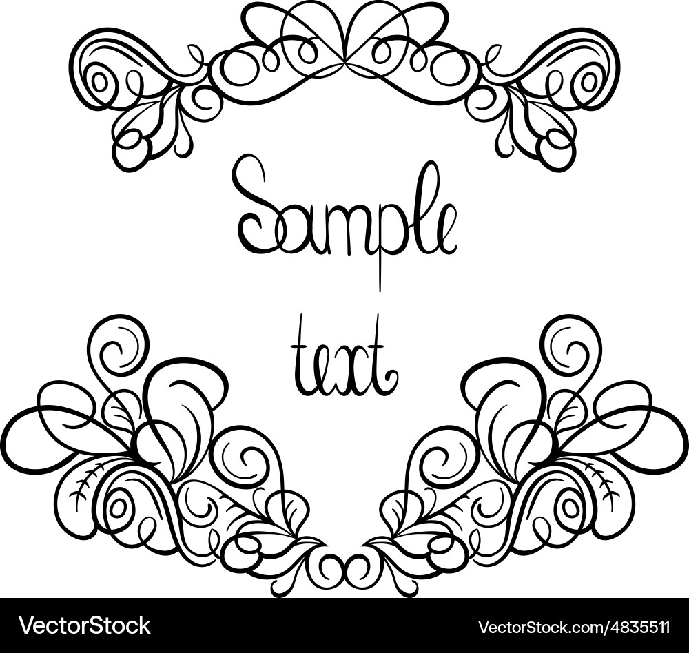 Set of ribbons and design elements Royalty Free Vector Image