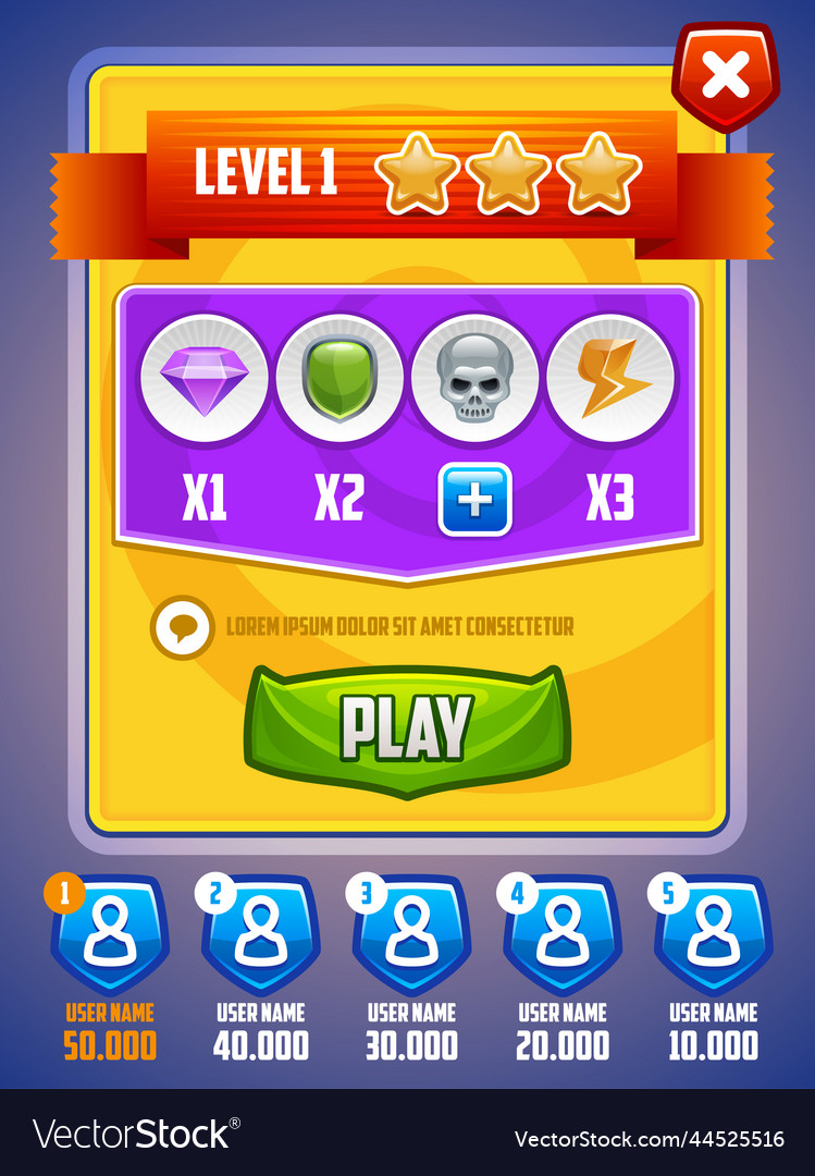 Game ui