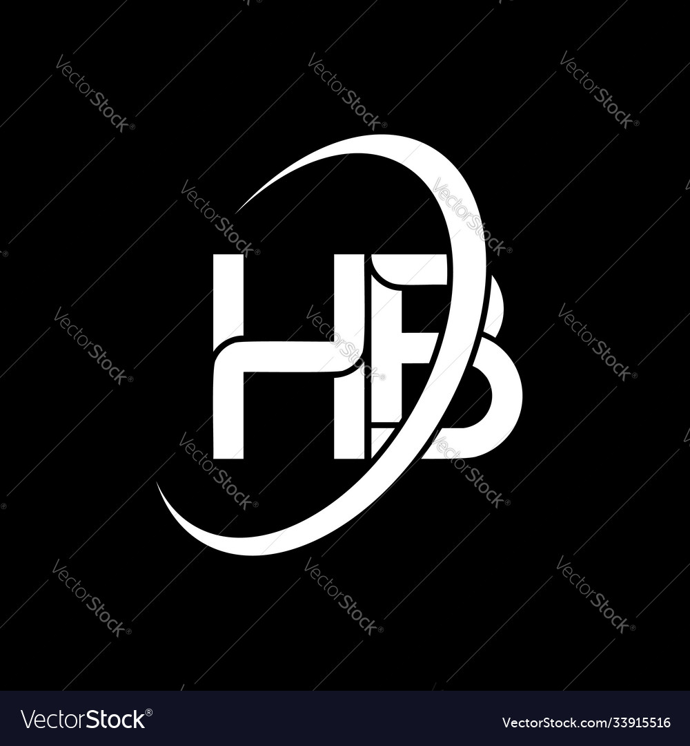 Hb logo h b design white letter hbh