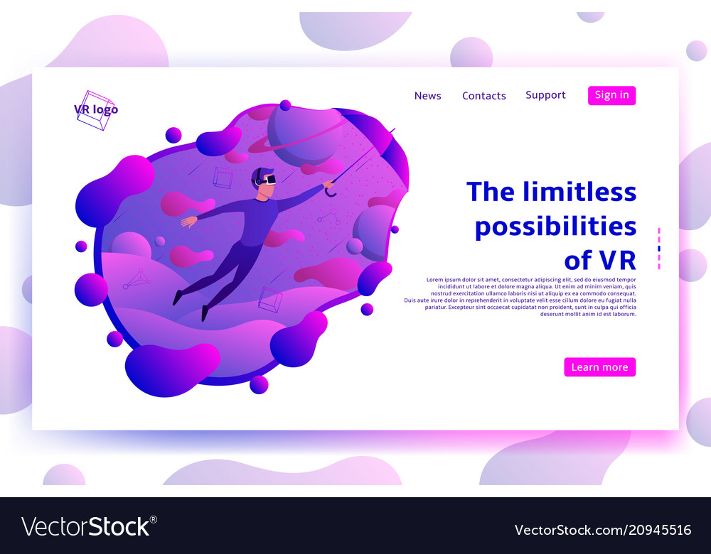 VR Technology Concept