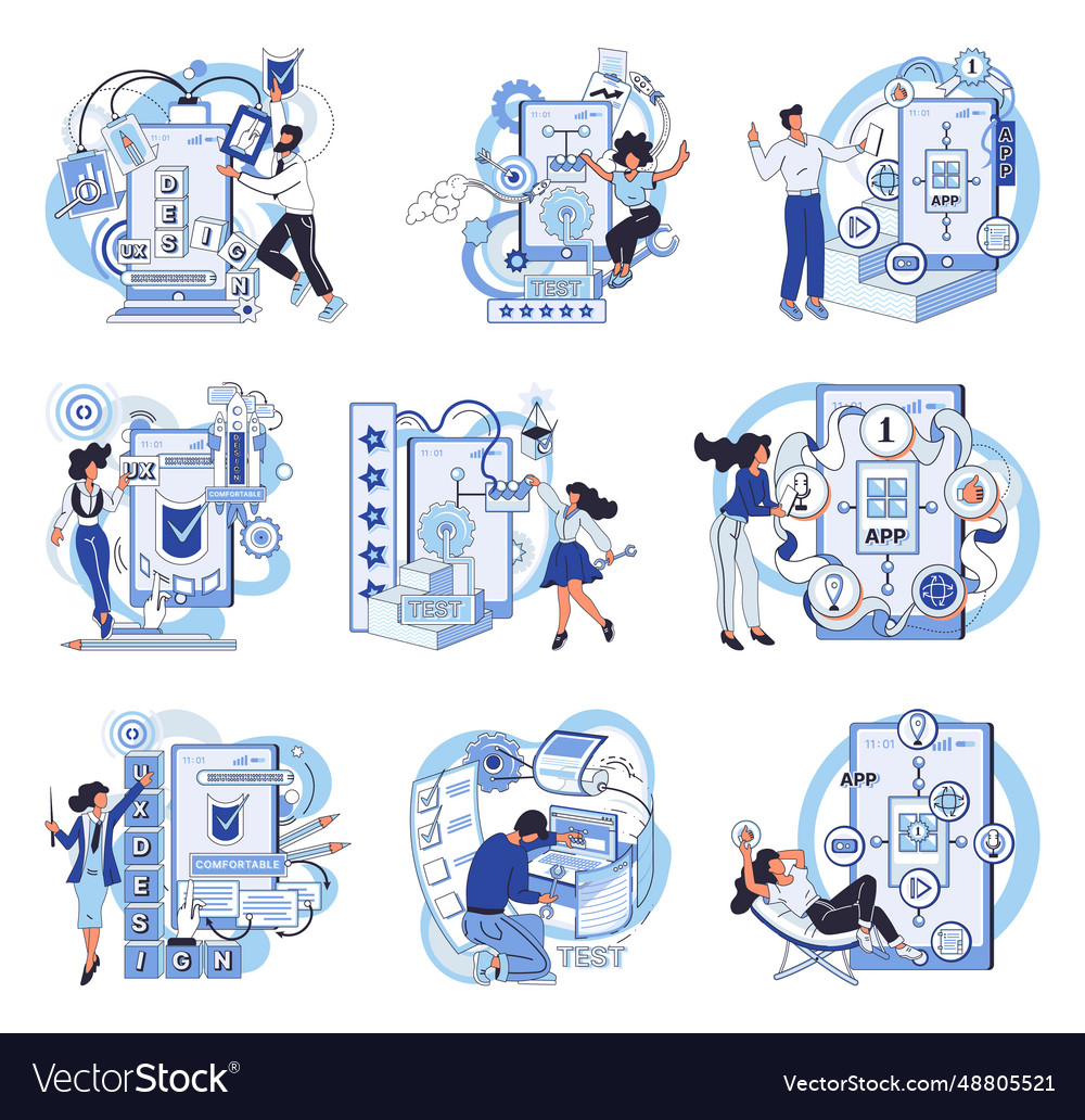 Application testing metaphor software