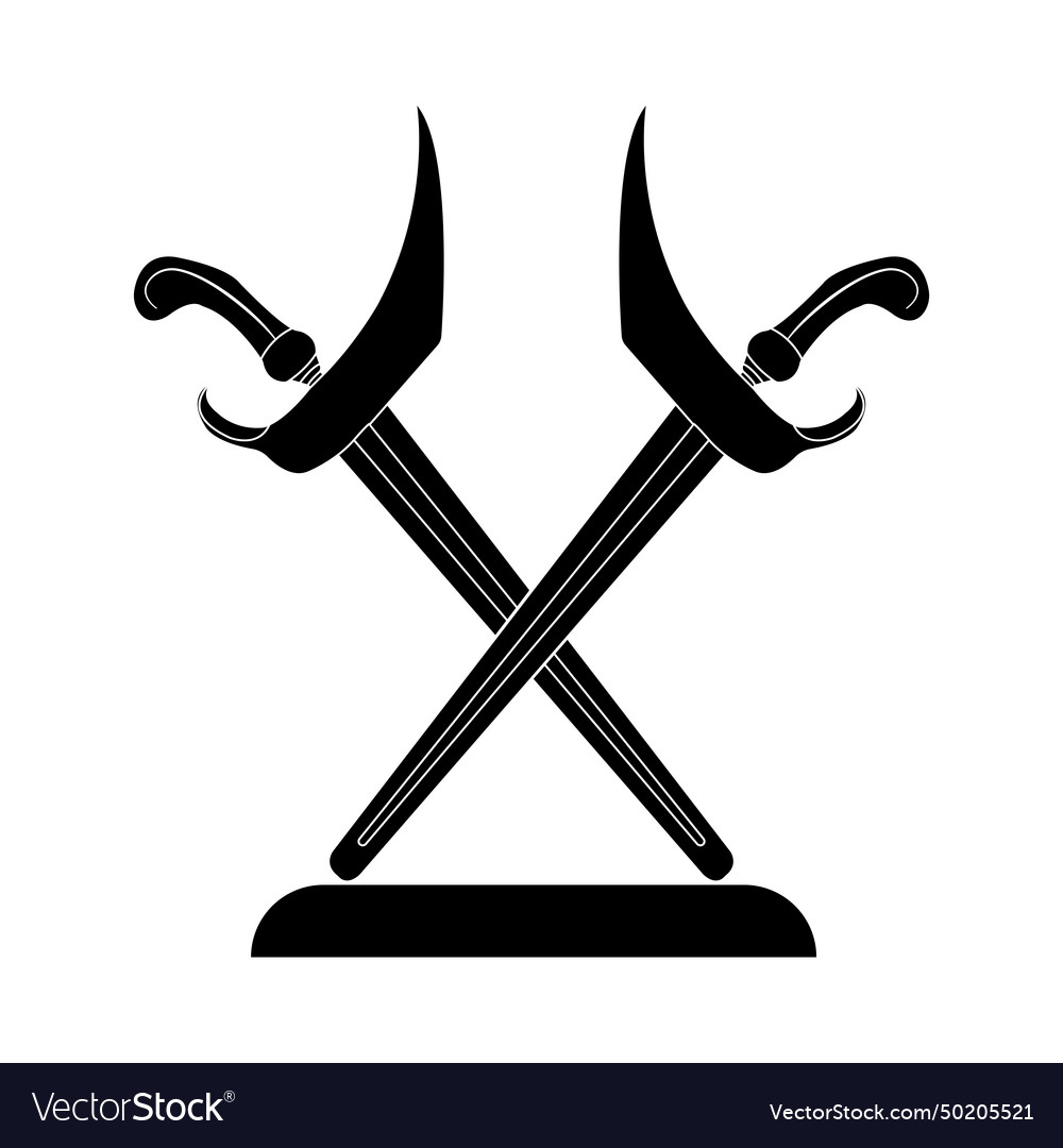 Keris traditional weapon from indonesia icon Vector Image