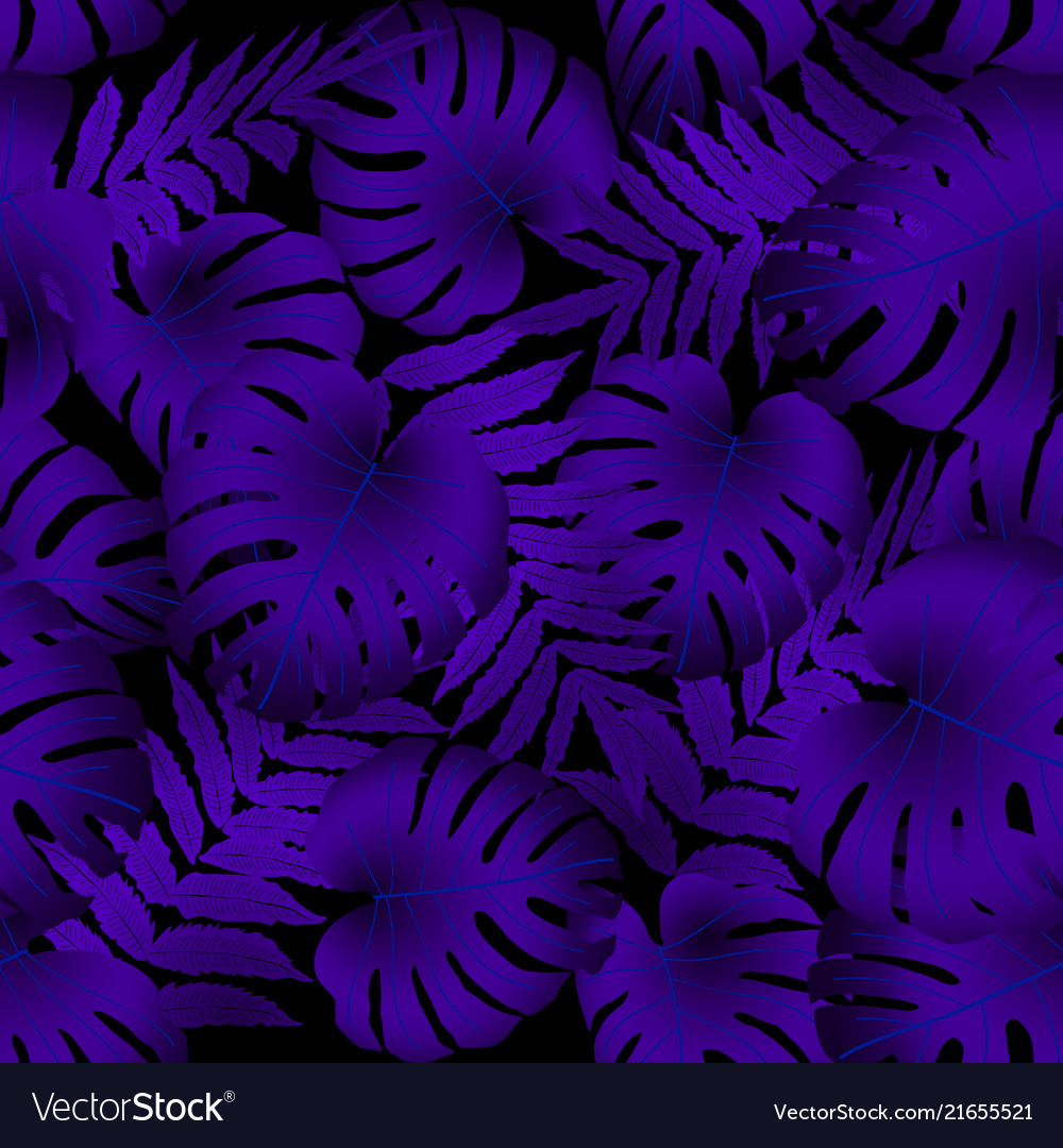 Seamless tropical pattern