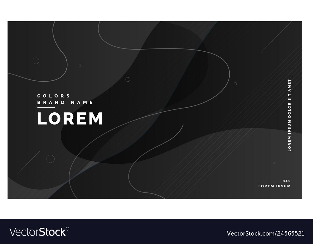 Web landing page design template