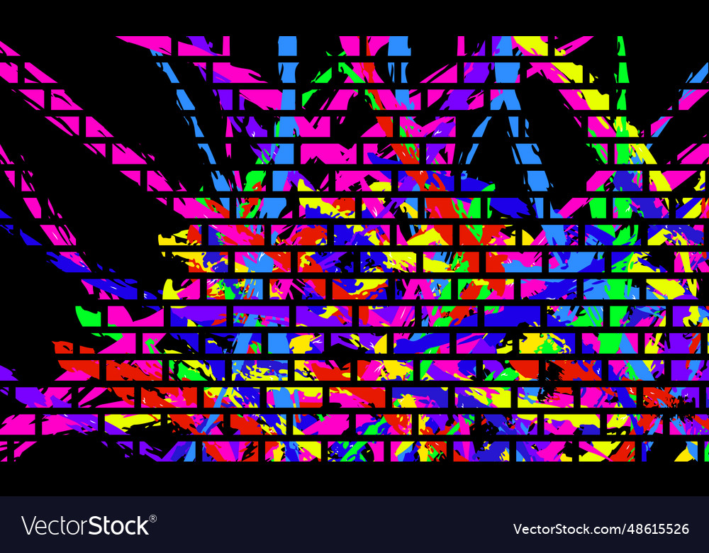 Abstract background texture with brickwork vector image Abstract background texture with brickwork