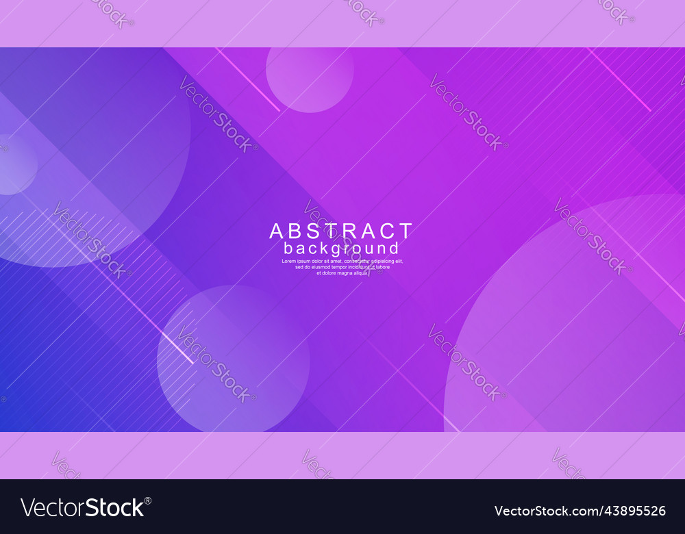 Modern circles background with gradient style