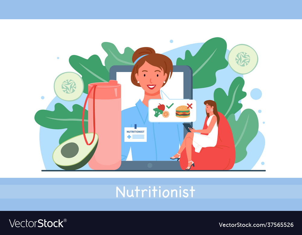 Nutrionist Arzttermin online mit Frau