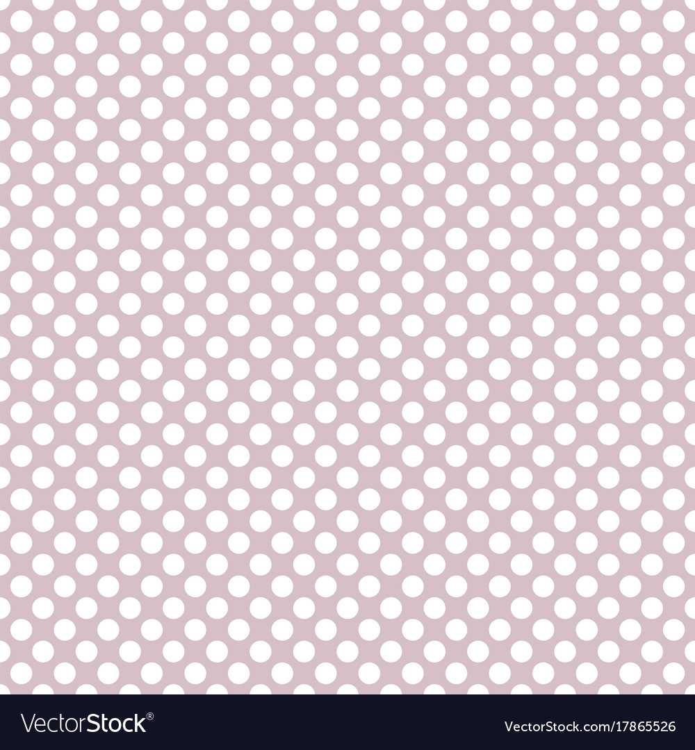 White Polka Dot Tile Pattern