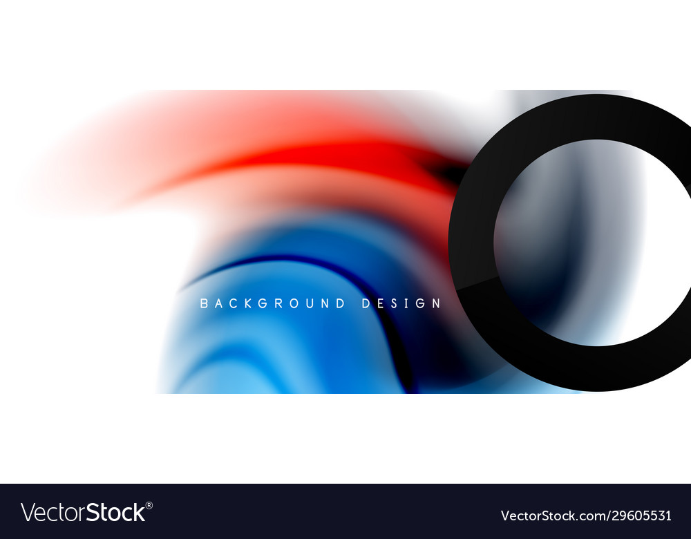Abstract background fluid mixing gradient liquid vector image Abstract background fluid mixing gradient liquid