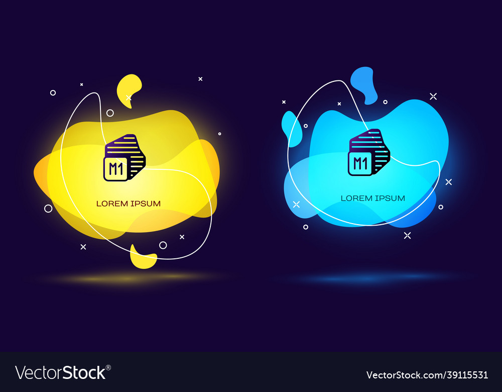 Black processor icon isolated on background vector image Black processor icon isolated on background