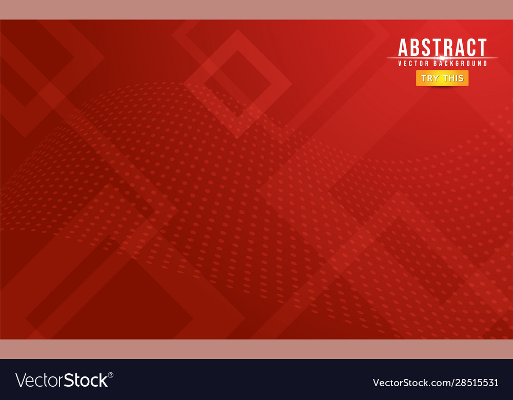 Red minimalist gradient with abstract geometry