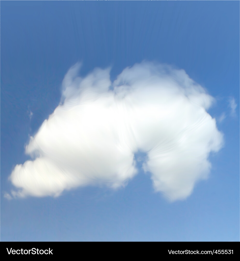 Sky and clouds Royalty Free Vector Image - VectorStock