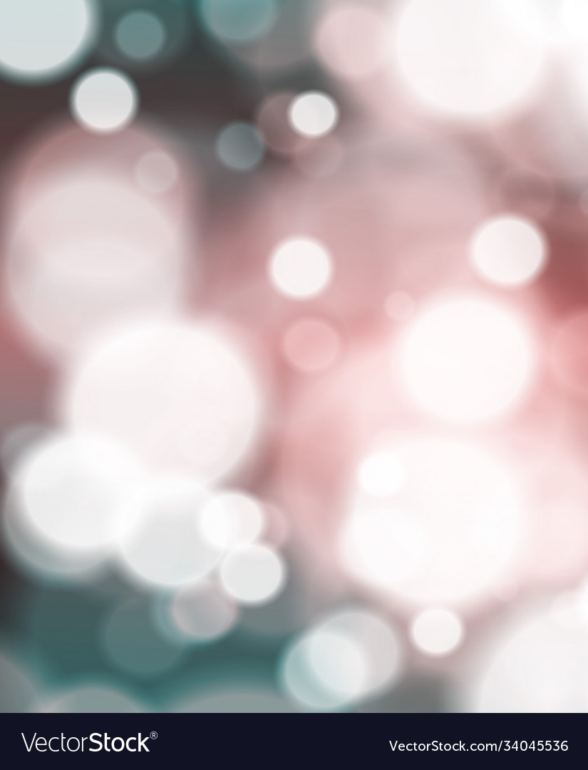 Abstract bokeh background vector image Abstract bokeh background