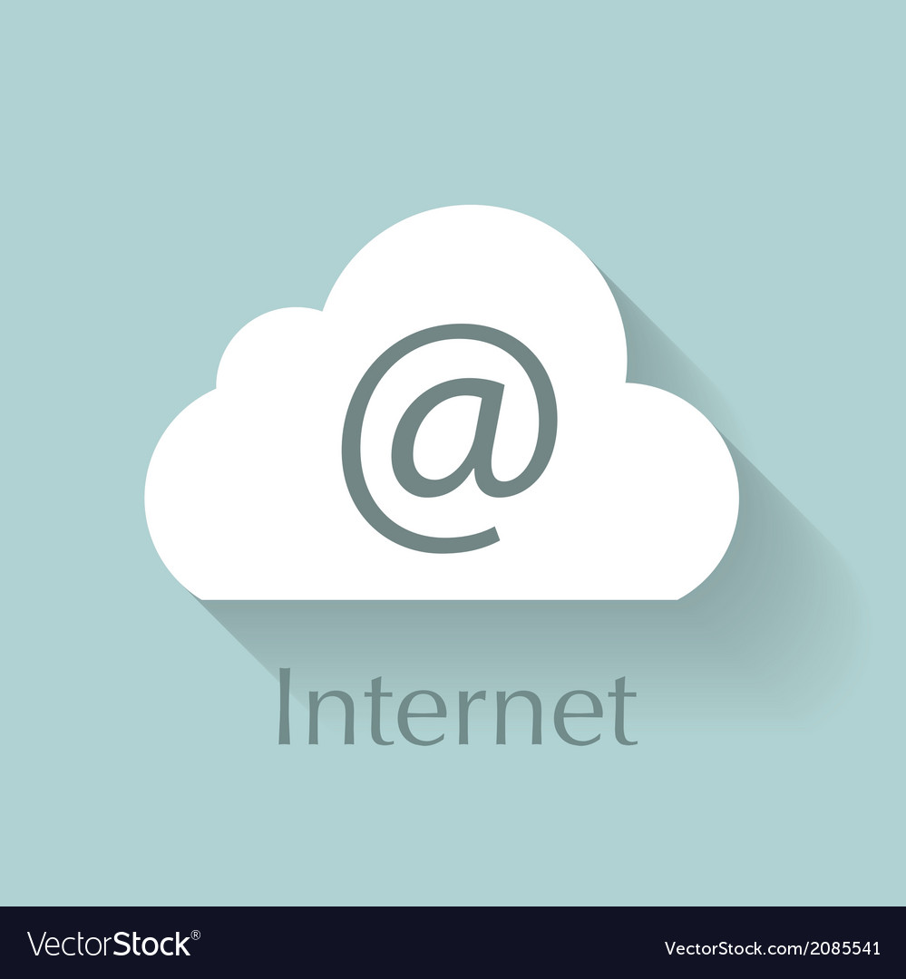 Cloud computing concept on different electronic