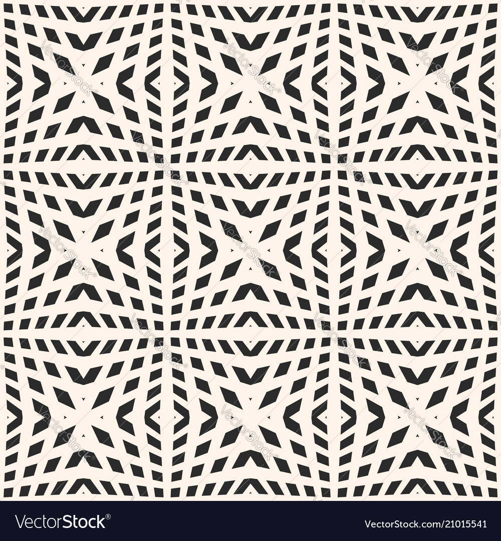 Geometric grid pattern with squares rhombuses vector image Geometric grid pattern with squares rhombuses