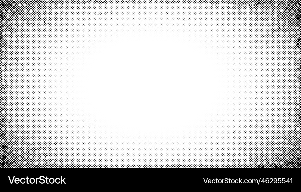 Halftone radial texture comic style grain Vector Image