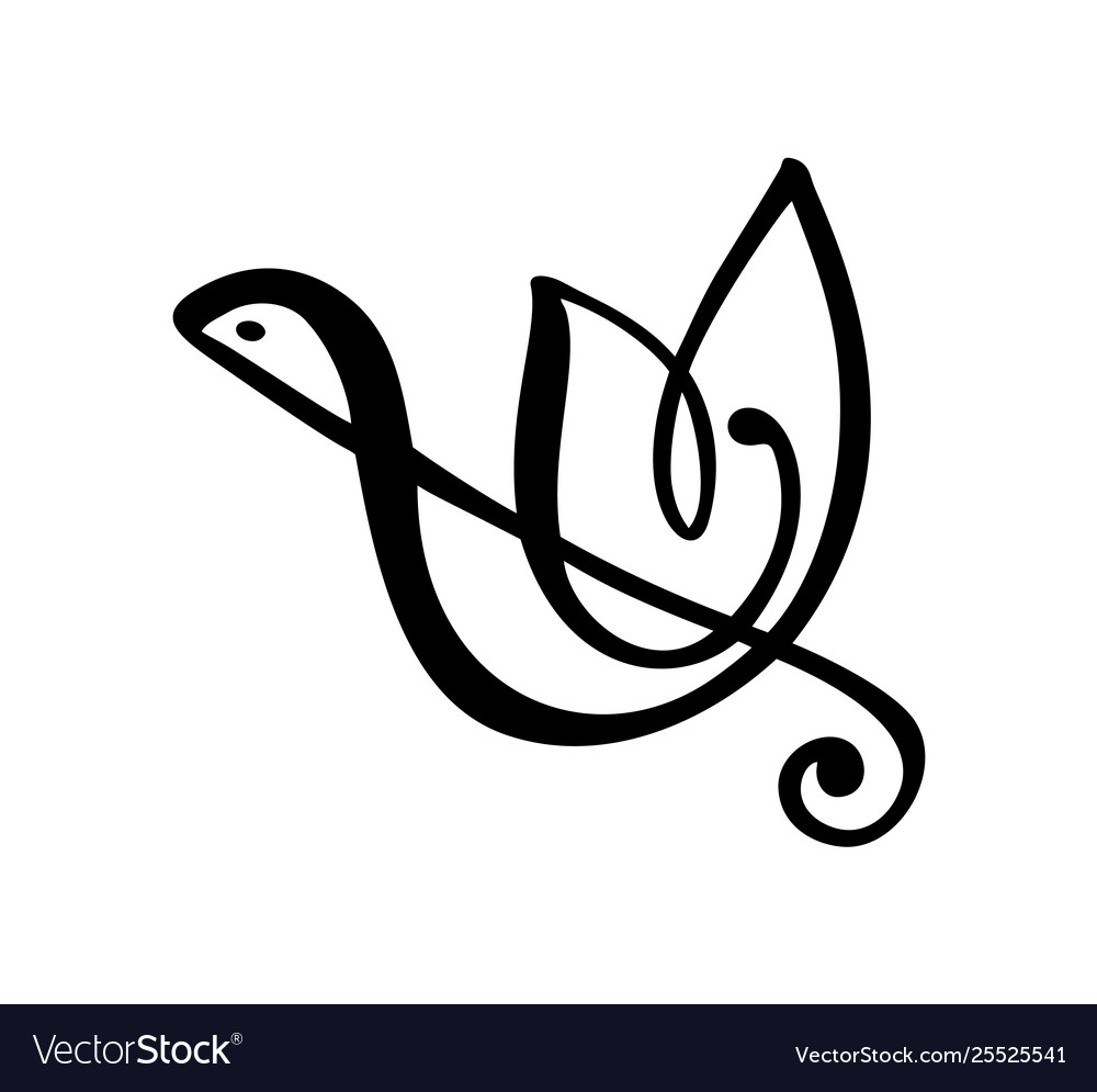 Hand Drawn Love Music Logo Treble Clef Royalty Free Vector 3667