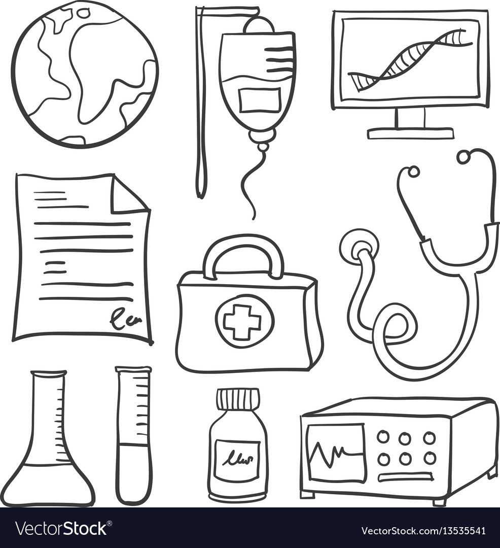 Medical object doodles