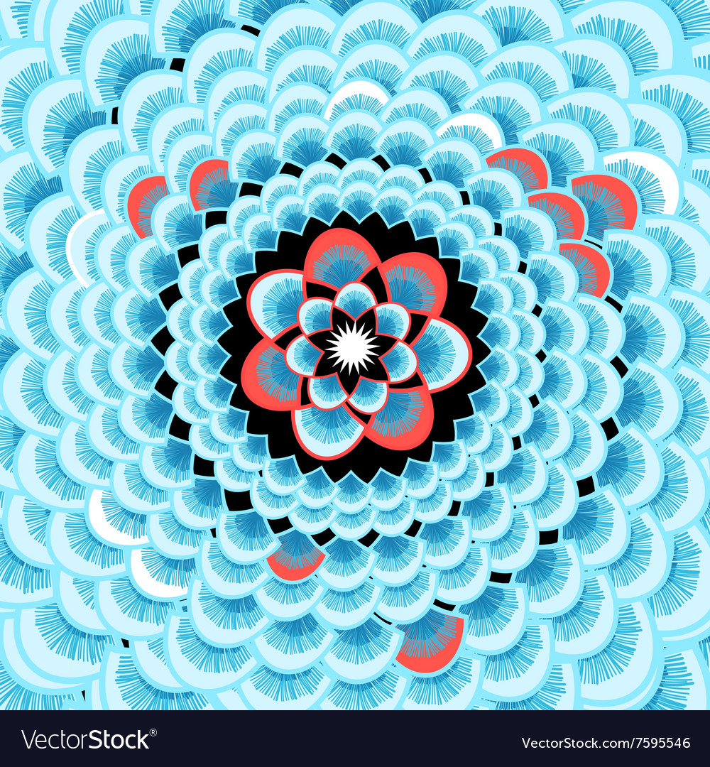 Beautiful abstract with curls