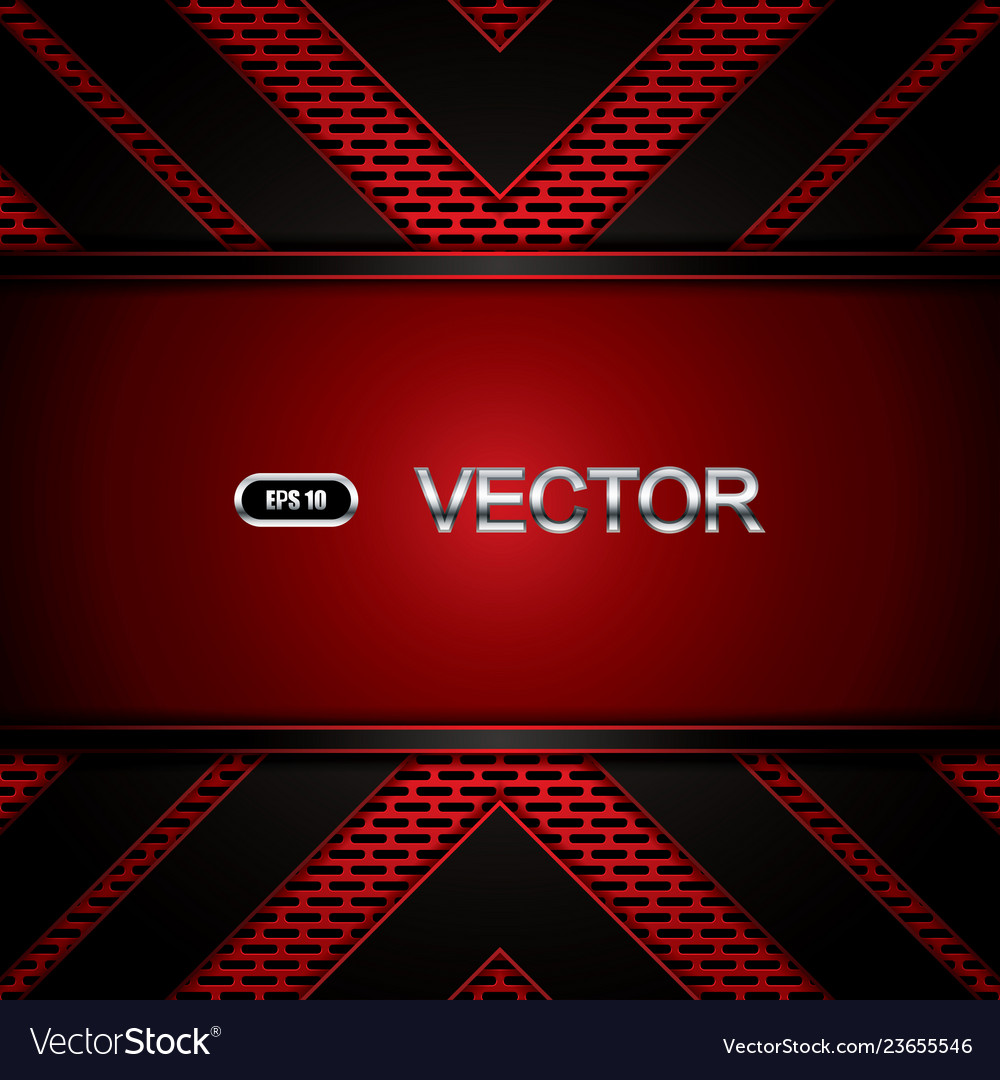Dynamic Red Metallic Background