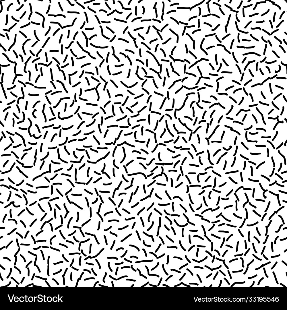 Irregular ink dashes handdrawn seamless pattern Vector Image