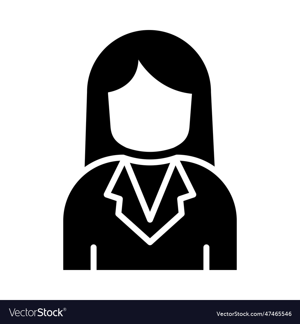 Wissenschaftler Glyph-Icon für persönliche und kommerzielle