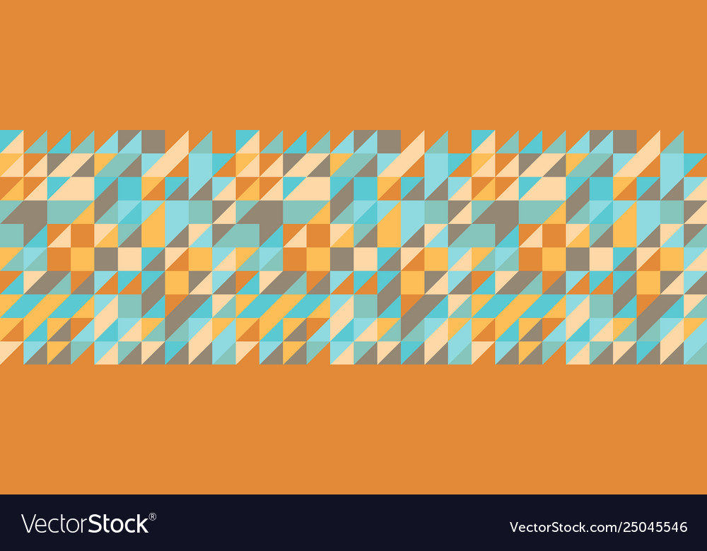 Seamless geometric triangle pattern abstract vector image Seamless geometric triangle pattern abstract