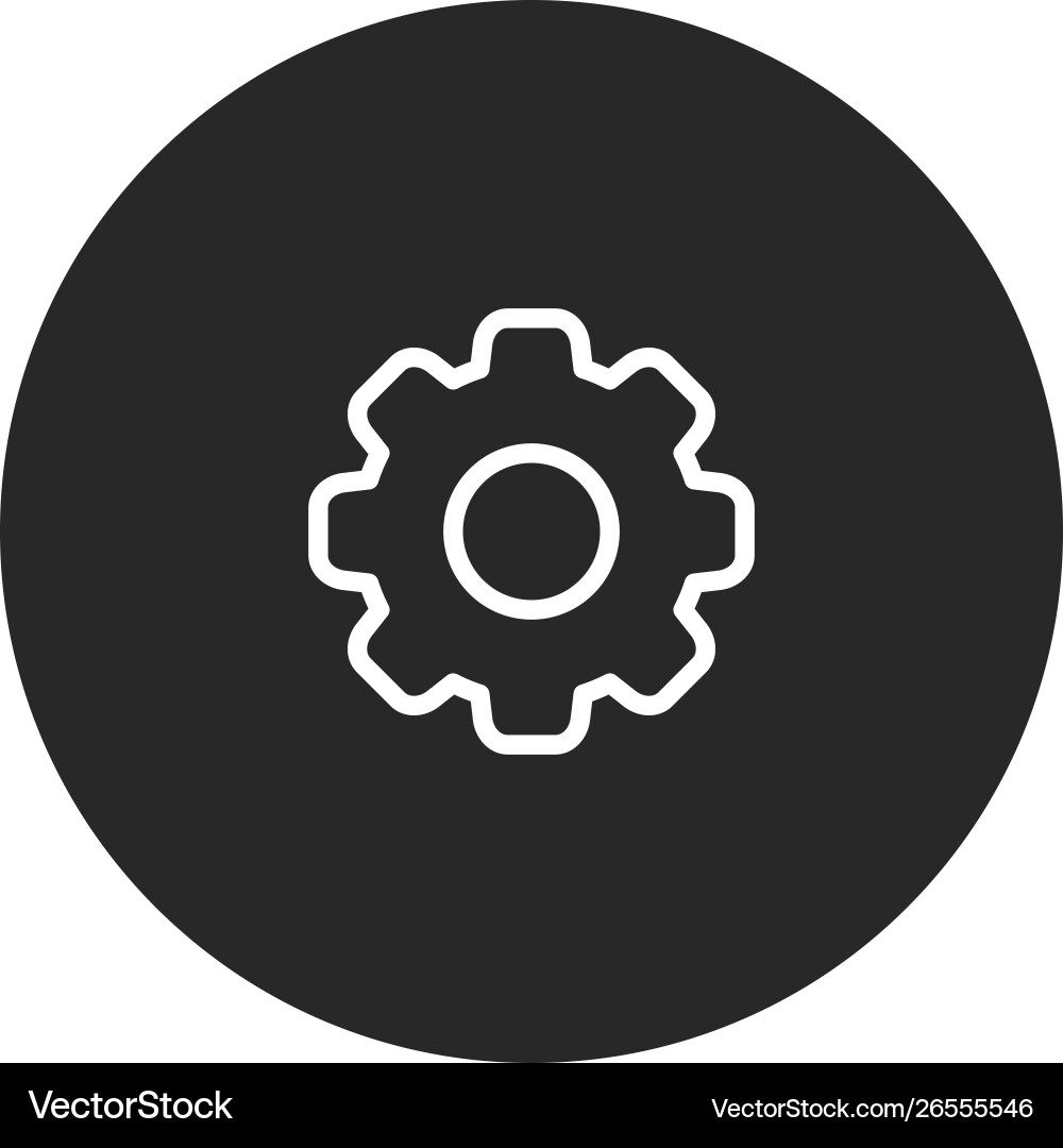 Settings Icon Vector Png