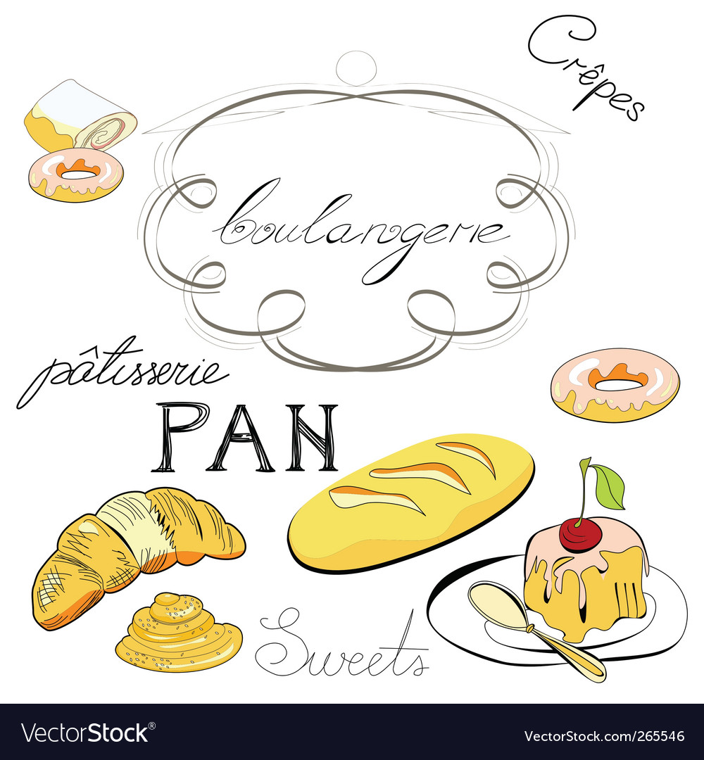 Template for menu