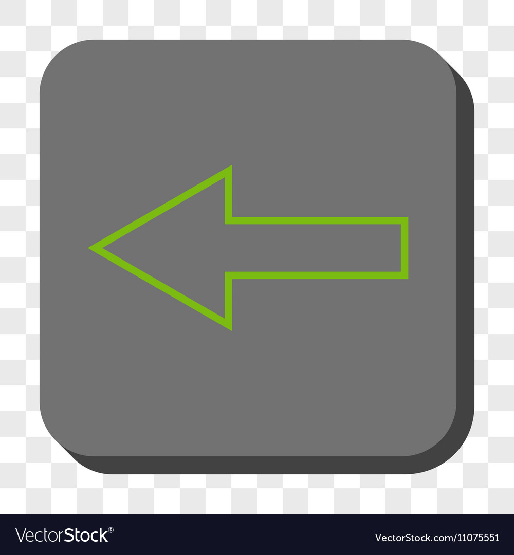 Arrow left rounded square button