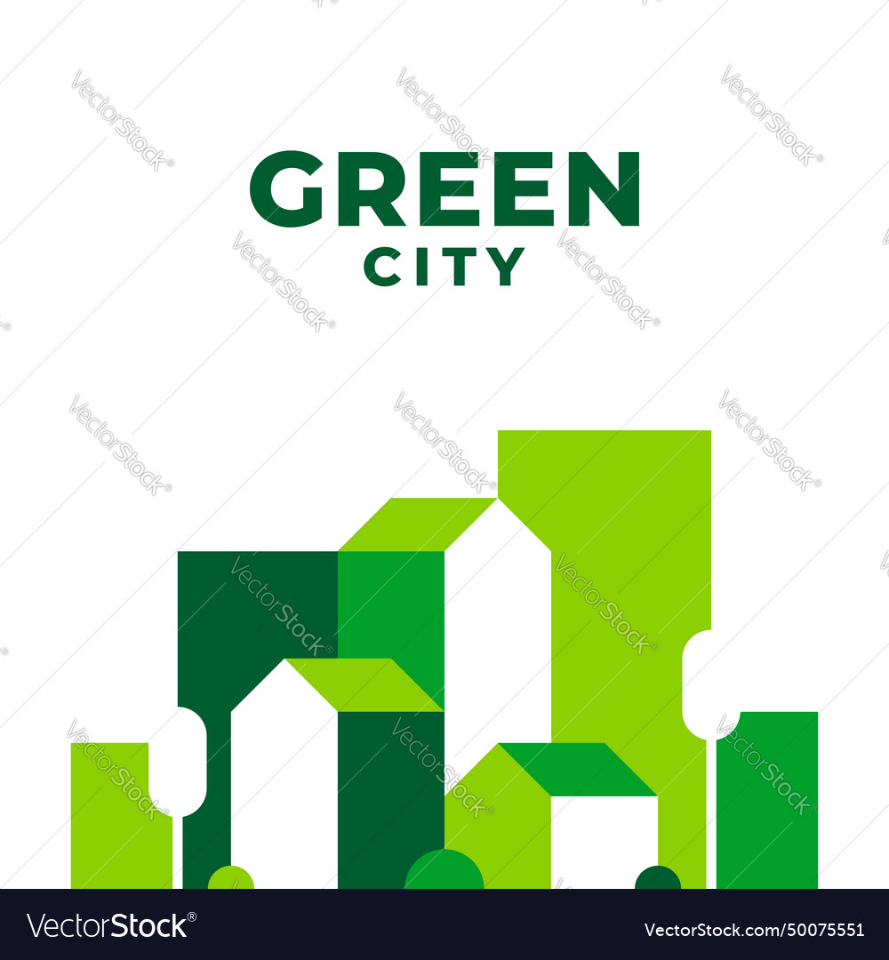 Green city design template