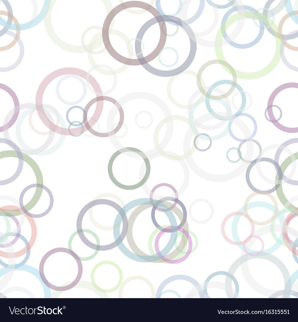 Seamless geometric circle pattern background