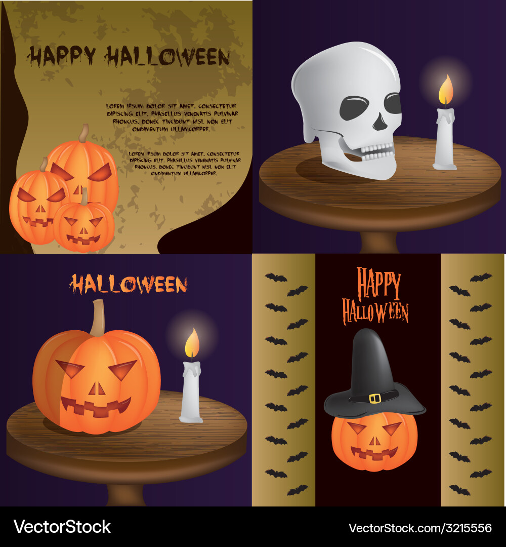 A set different backgrounds Royalty Free Vector Image