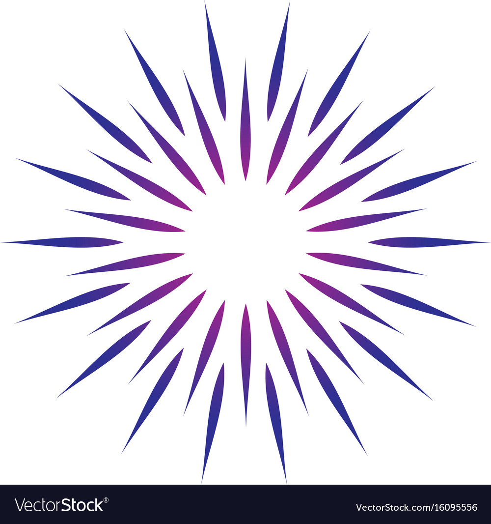 Abstract circle swirl logo