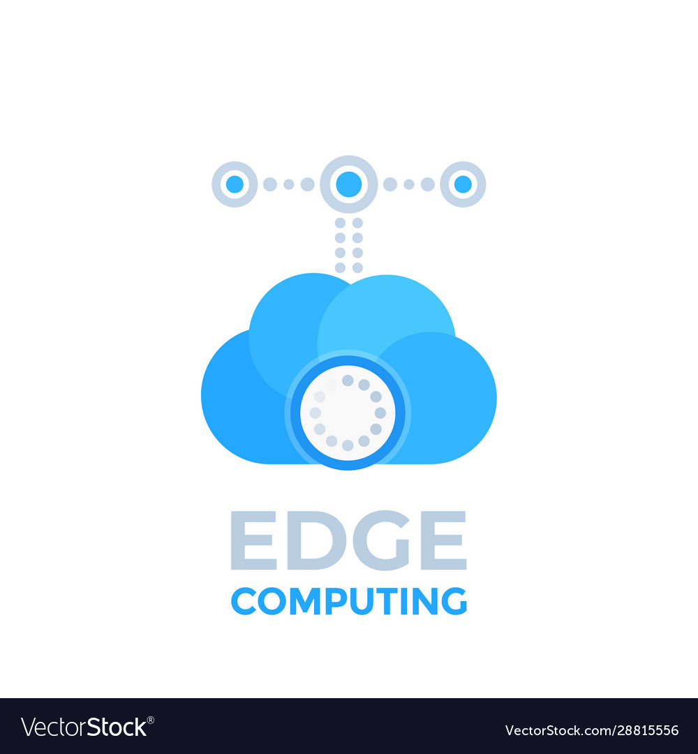 Edge Computing Icon - Digital Network
