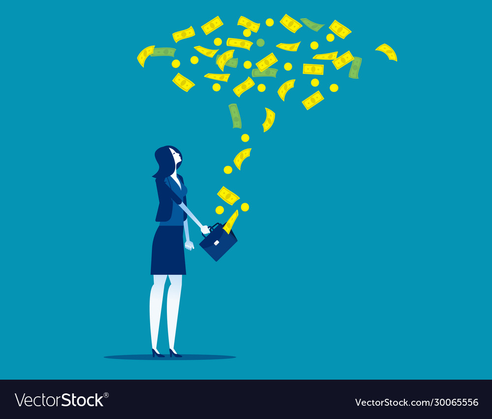 floating-exchange-rate-concept-financial-vector-image