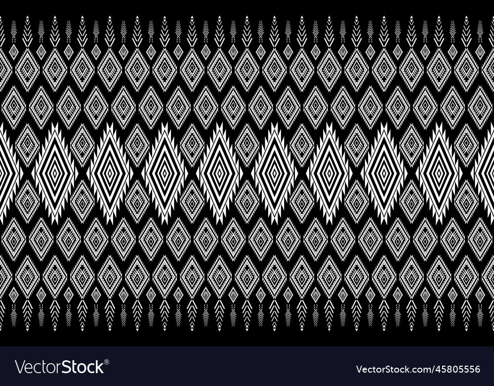 Ikat pattern seamless abstract background