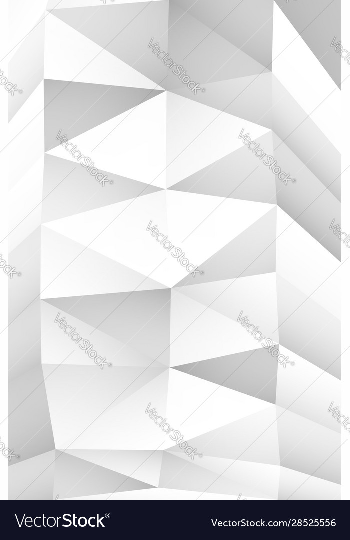 Multi-color geometric triangular low poly vector image Multi-color geometric triangular low poly