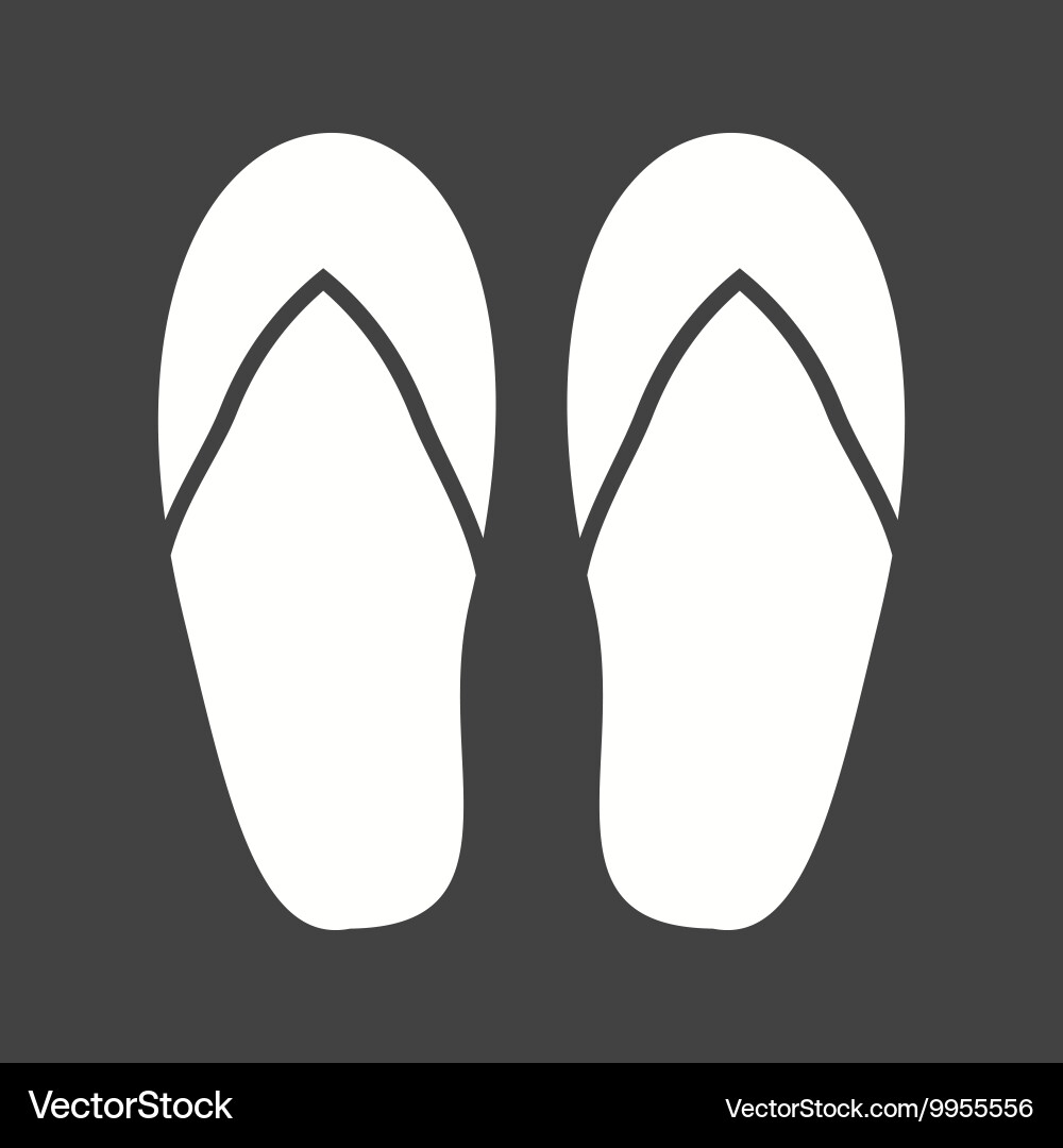 Slippers Royalty Free Vector Image - VectorStock