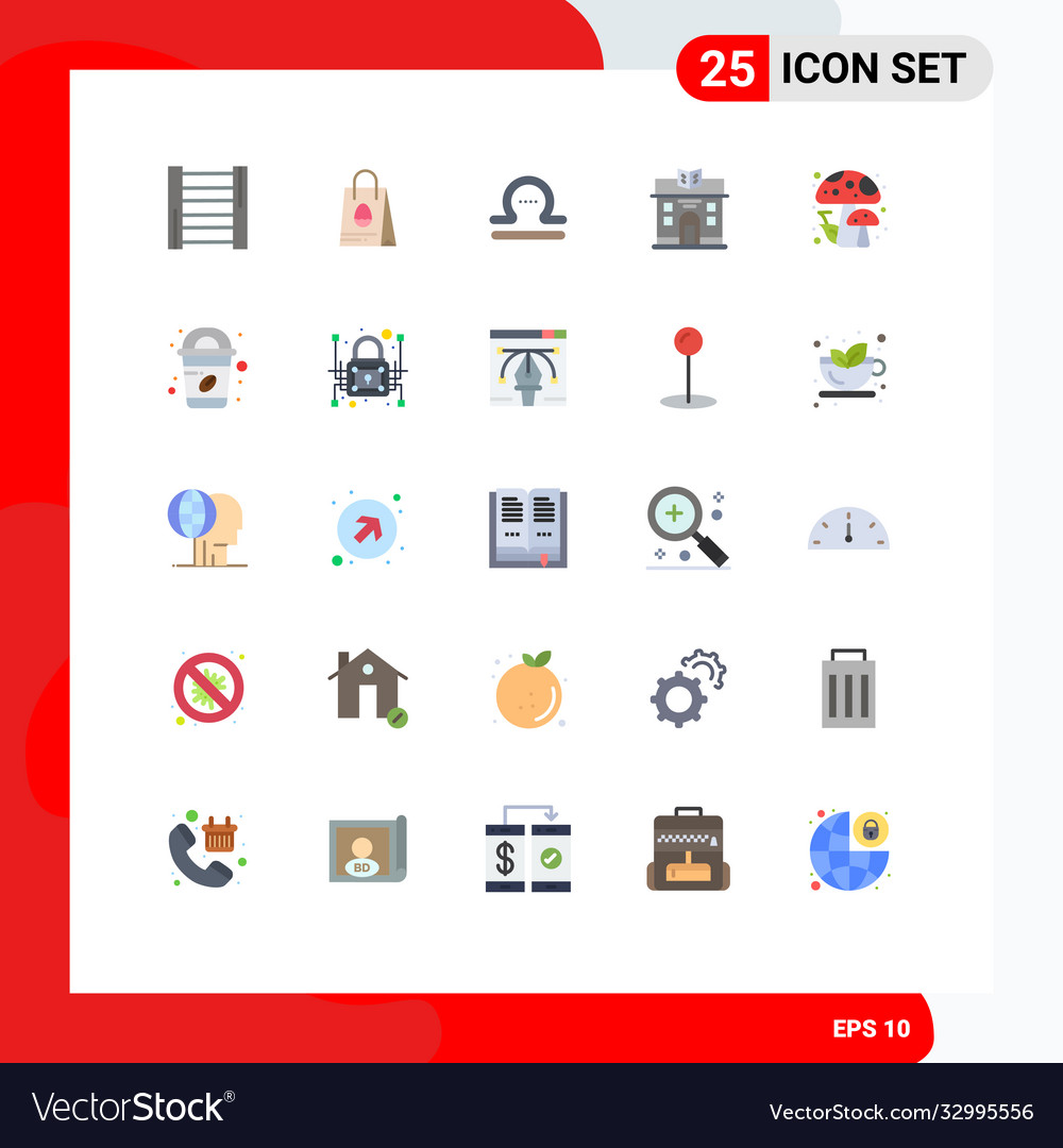 Stock icon pack 25 line signs and symbols