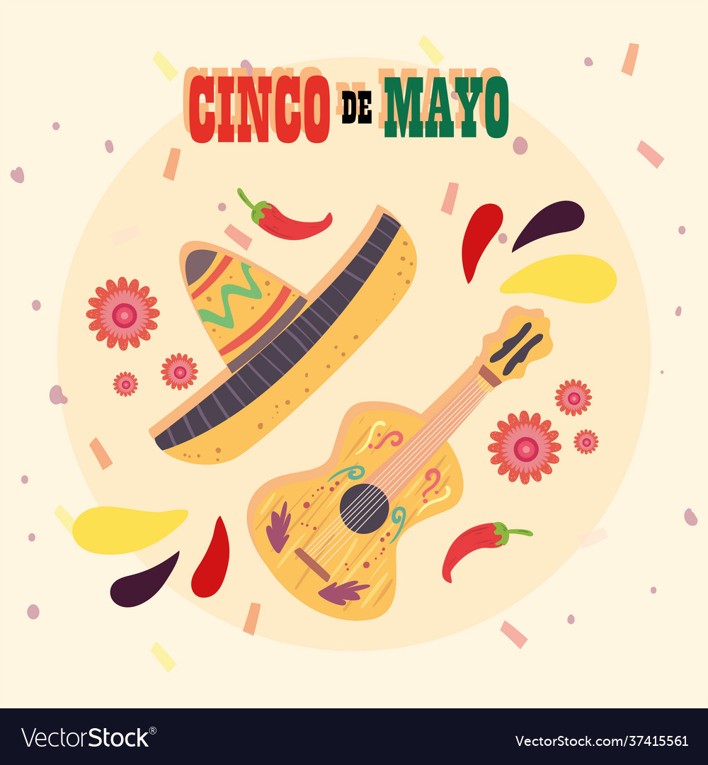 Cinco de mayo banner Royalty Free Vector Image