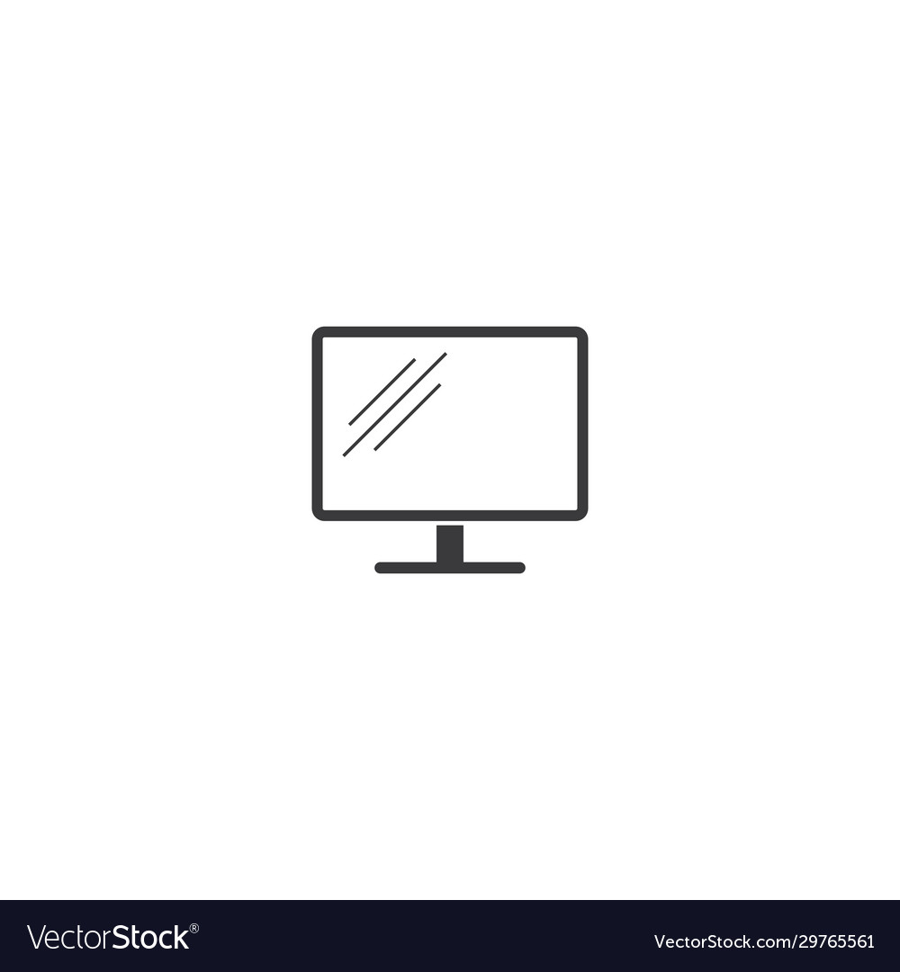 Monitor computer icon