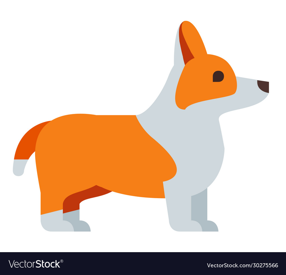 Corgi Royalty Free Vector Image - VectorStock